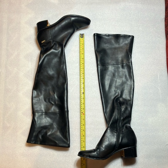Calvin Klein Carli over the knee boots. Black. Size 10. - Picture 1 of 10